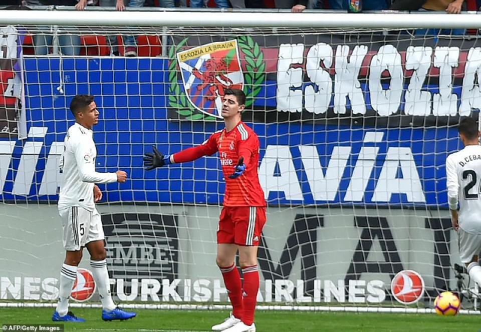 eibar 3 0 real madrid tuan trang mat cua solari ket thuc