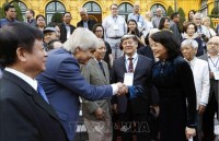 pho chu tich nuoc tiep doan dai bieu hoi huu nghi trieu tien viet nam