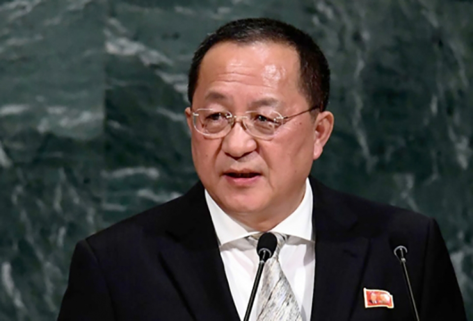 bo truong ngoai giao trieu tien tham viet nam chuyen tham he lo dieu gi