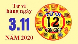 Tử vi hôm nay - Xem tử vi vui 12 con giáp ngày 3/11: Tuổi Tuất hanh thông, tình duyên tuổi Dậu có thực sự tốt?