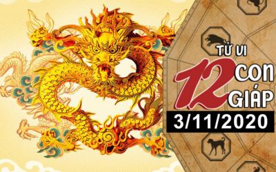 Tử vi hôm nay - Xem tử vi vui 12 con giáp ngày 3/11: Tuổi Tuất hanh thông, tuổi Dậu tình duyên có sự chia ly Tử vi hôm nay - Xem tử vi vui 12 con giáp ngày 3/11: Tuổi Tuất hanh thông, tình duyên tuổi Dậu có thực sự tốt?