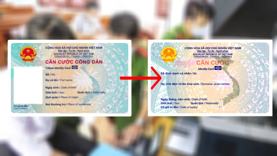 Những năm sinh phải đổi thẻ căn cước trong năm 2026