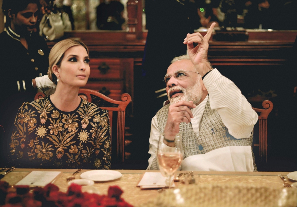 ivanka trump trong chien luoc ngoai giao an do