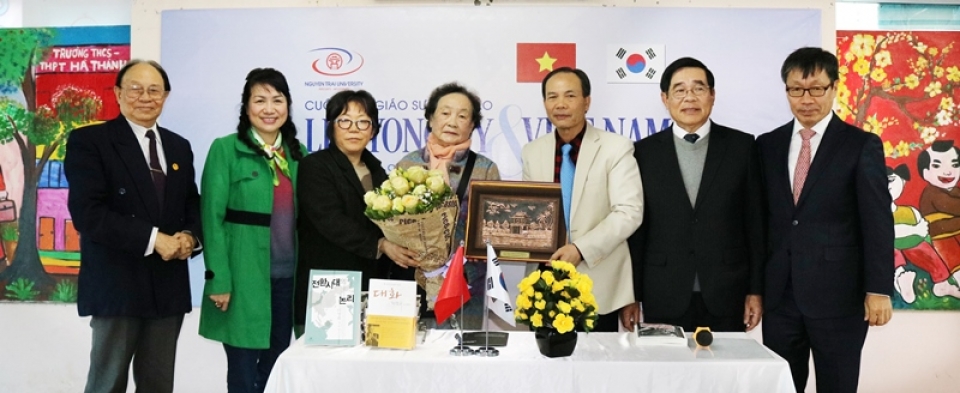 Giáo sư Hàn Quốc và tình yêu Việt Nam giao su han quoc va tinh yeu viet nam