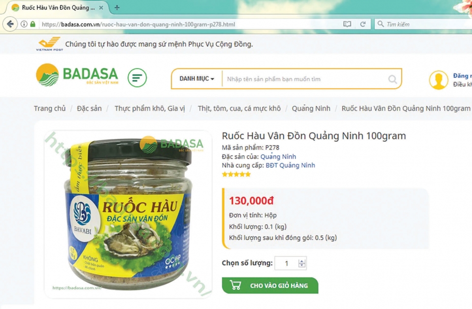 26 san pham ocop quang ninh len san dac san viet nam