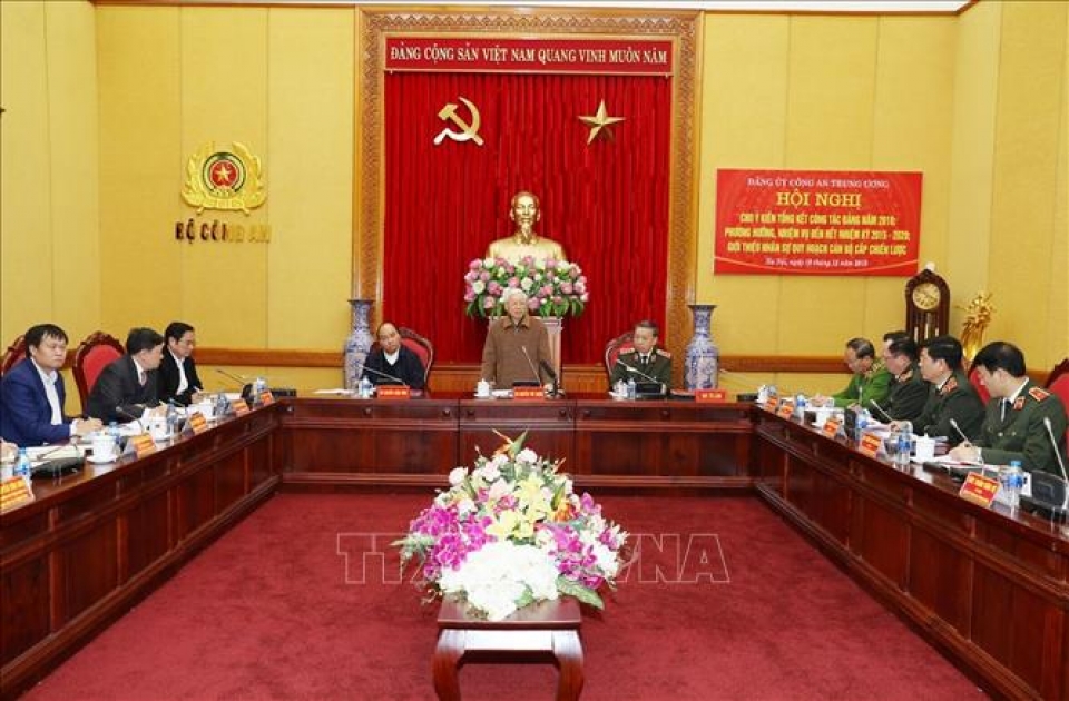 gioi thieu nhan su can bo cong an quy hoach ban chap hanh trung uong nhiem ky 2021 2026