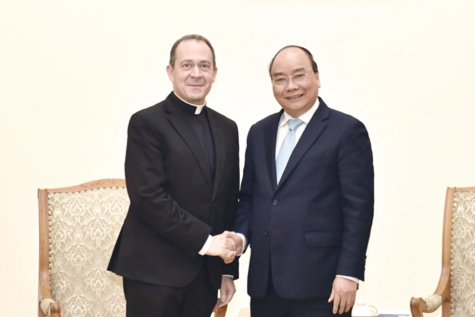 thu tuong tiep thu truong ngoai giao toa thanh vatican