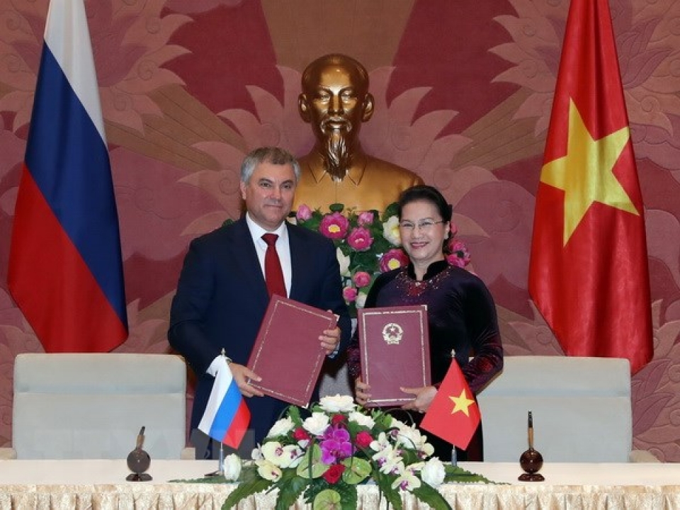 mot dien dan va san choi moi cho hop tac quoc hoi viet nga