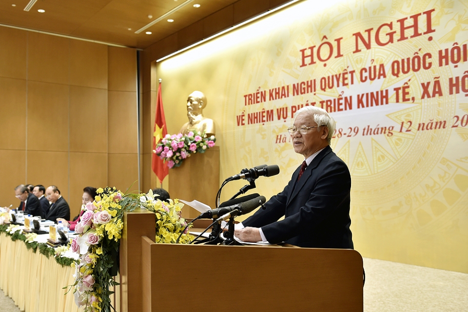 tong bi thu chu tich nuoc phan dau nam 2019 dat ket qua cao hon 2018