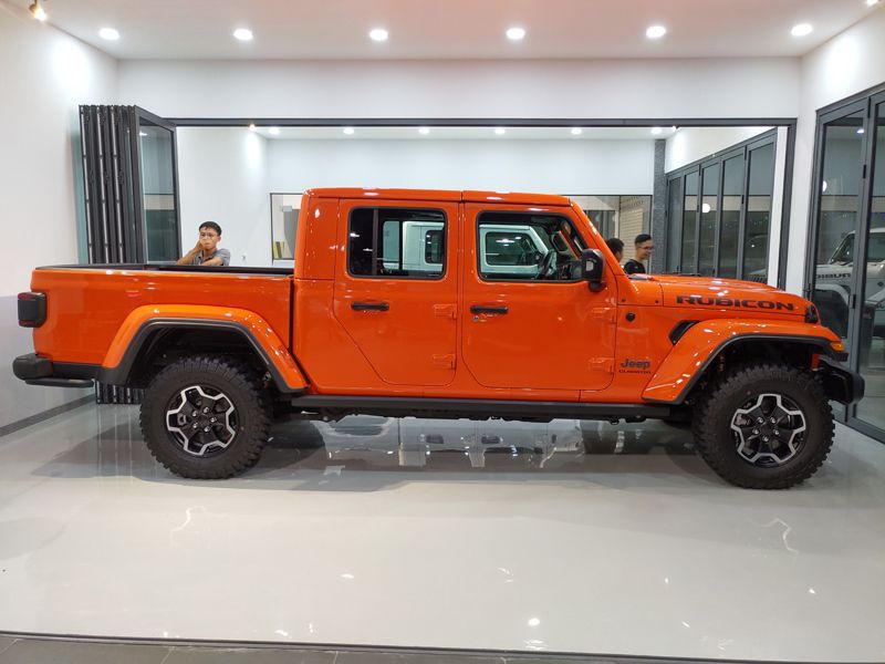 Mẫu xe bán tải Jeep Gladiator.