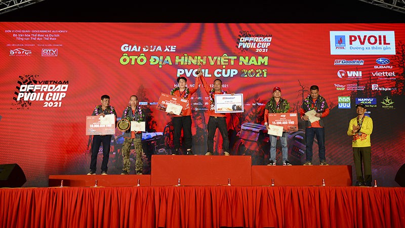 Lộ diện những tay đua xuất sắc tại Giải đua xe ô tô địa hình Việt Nam 2021