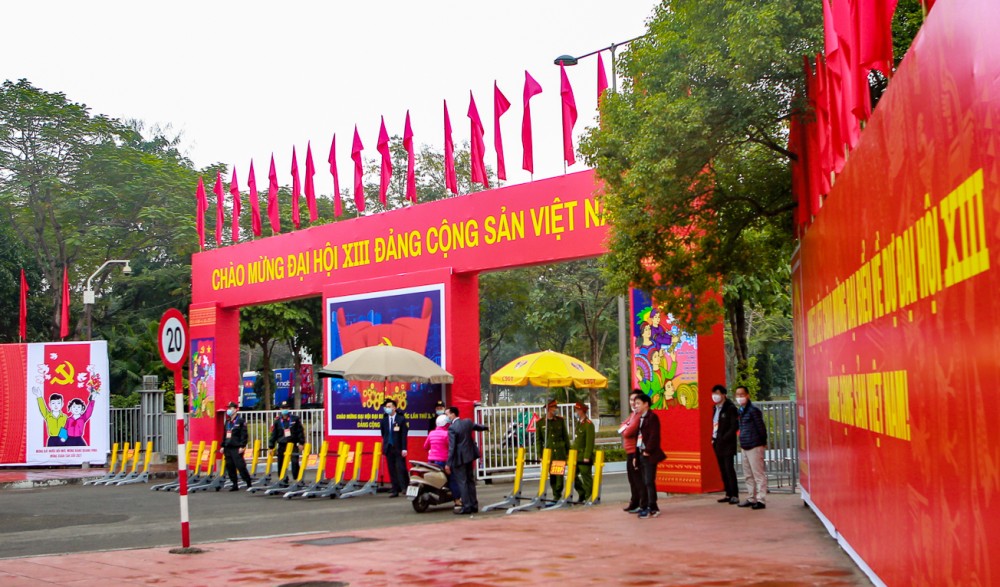 cong tac an ninh duoc that chat dam bao an toan cho dai hoi xiii cua dang