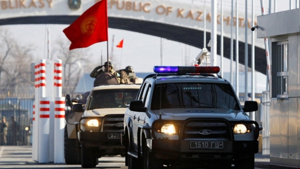 Hình ảnh liên quân CSTO rút khỏi Kazakhstan