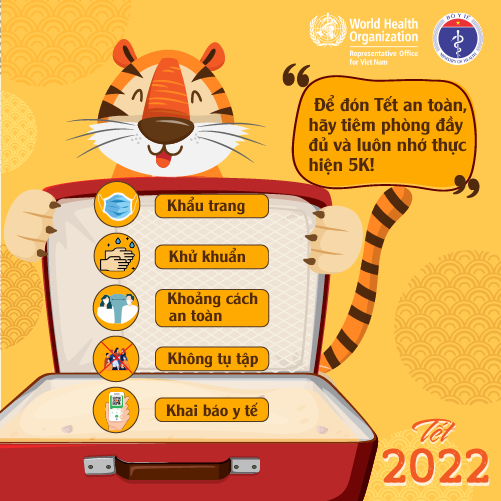 Thực hiện 'Tết an toàn', phòng tránh Covid-19