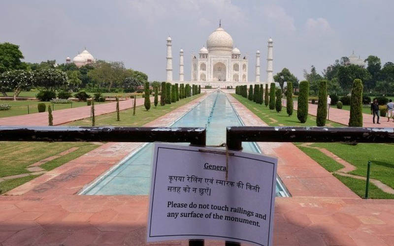 Lượng khách nước ngoài đến Ấn Độ sụt giảm nghiêm trọng do dịch Covid-19