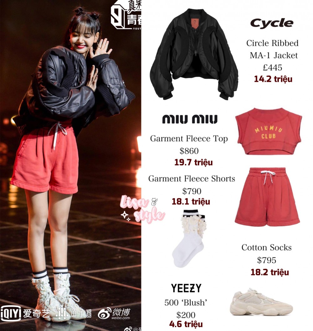 Thanh xuân có bạn 3: Lisa BLACK PINK tiếp tục gây 'bão' với giá trang phục trong tập đầu tiên Thanh xuân có bạn 3: Lisa BLACK PINK tiếp tục gây 'bão' với giá trang phục trong tập đầu tiên