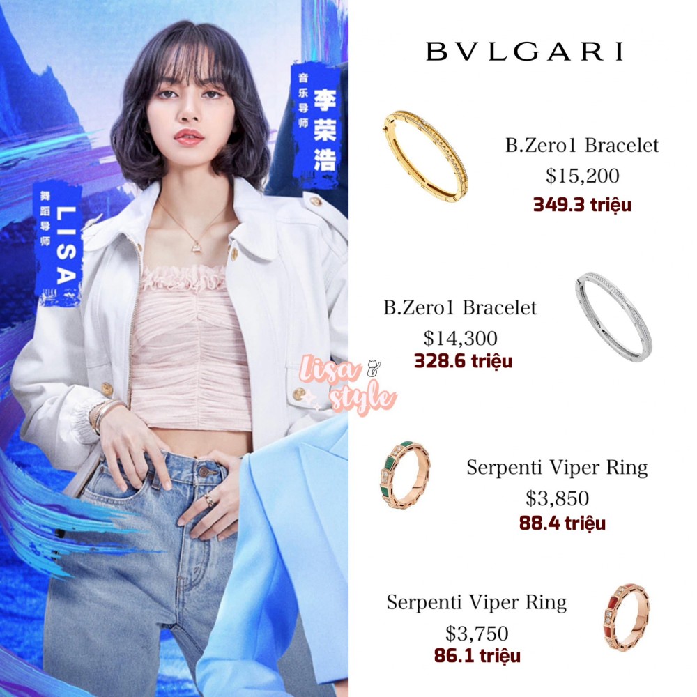 Thanh xuân có bạn 3: Lisa BLACK PINK tiếp tục gây 'bão' với giá trang phục trong tập đầu tiên Thanh xuân có bạn 3: Lisa BLACK PINK tiếp tục gây 'bão' với giá trang phục trong tập đầu tiên