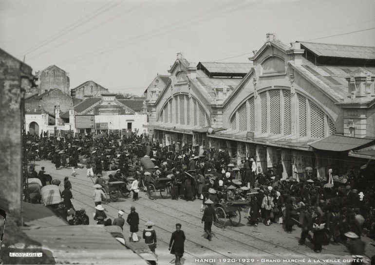 Những hình ảnh hiếm về Tết Hà Nội ở Thế kỷ trước