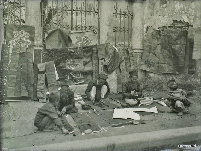 Những hình ảnh hiếm về Tết Hà Nội ở Thế kỷ trước