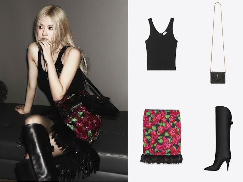 Soi giá loạt trang phục thuộc bộ sưu tập Xuân 2022 đến từ thương hiệu YSL của Rosé BLACKPINK Soi giá loạt trang phục thuộc BST Xuân 2022 từ thương hiệu Saint Laurent của Rosé BLACKPINK