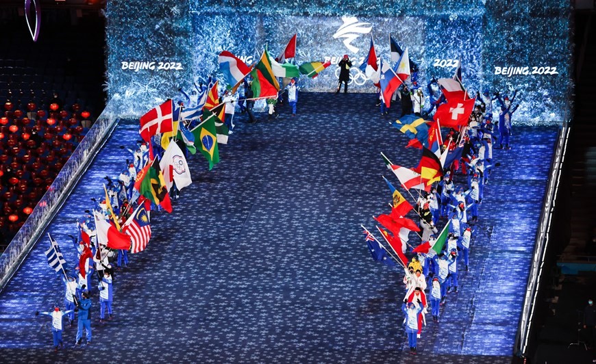 Hình ảnh Lễ bế mạc Olympic mùa Đông Bắc Kinh 2022