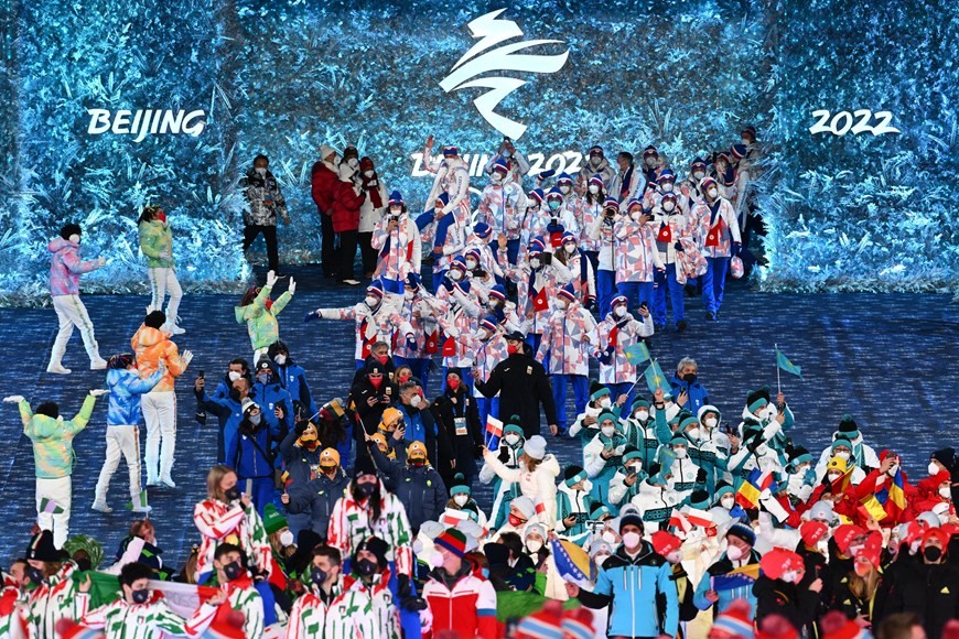 Hình ảnh Lễ bế mạc Olympic mùa Đông Bắc Kinh 2022