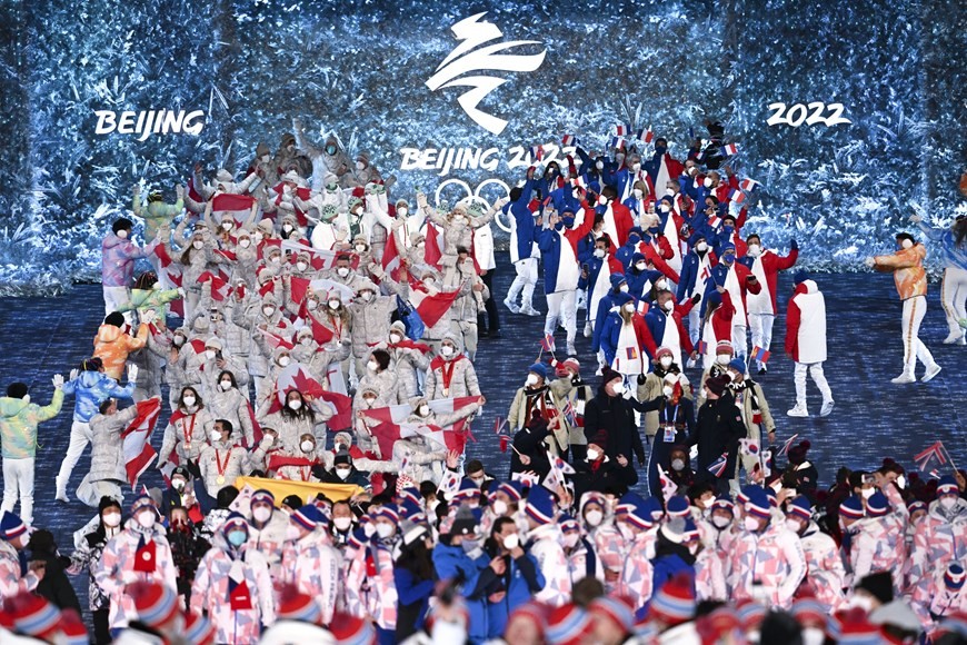 Hình ảnh Lễ bế mạc Olympic mùa Đông Bắc Kinh 2022