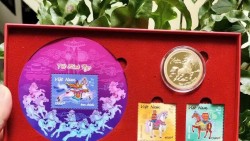 Phát hành bộ tem Tết Bính Ngọ 2026 và đồng xu Nhật Mã Phi Vân