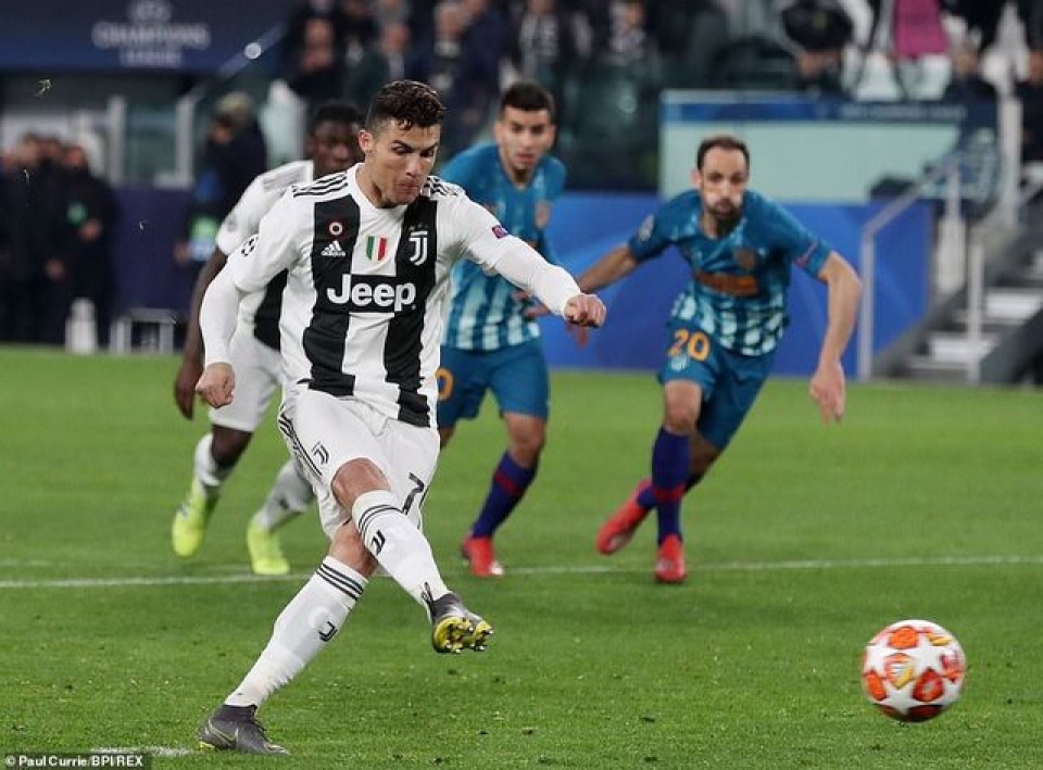 nhung khoanh khac cronaldo toa sang dua juventus vao tu ket champions league