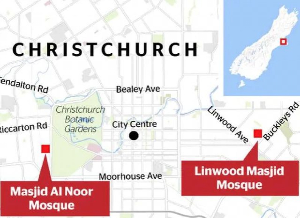 Tóm tắt diễn biến các vụ xả súng tại Christchurch, New Zealand tom tat dien bien cac vu xa sung tai thanh pho christchurch new zealand