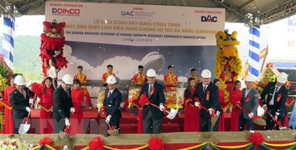 khoi cong nha may linh kien hang khong vu tru dau tien tai viet nam