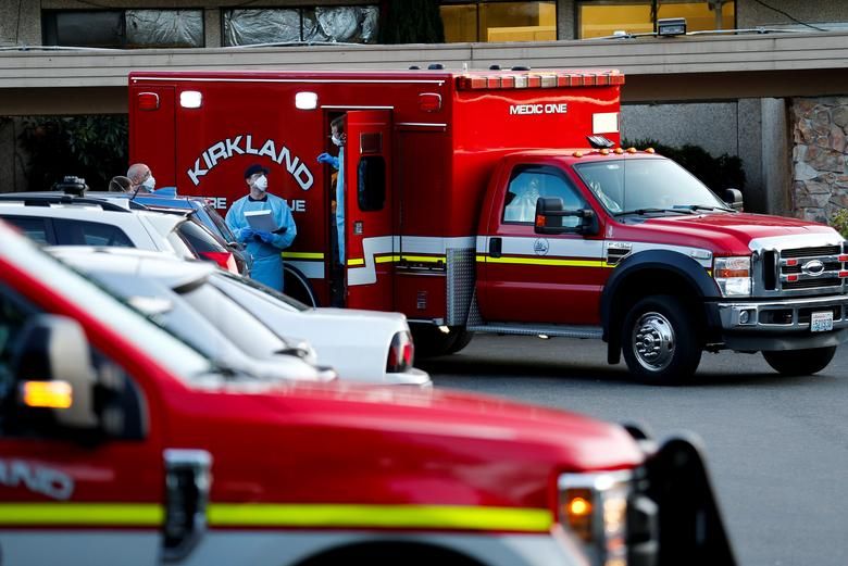 ben trong kirkland diem nong dich covid 19 tai my