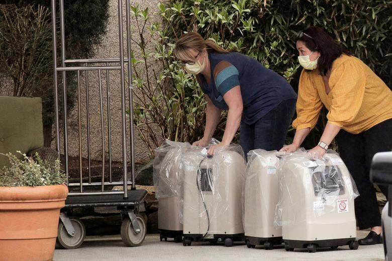 ben trong kirkland diem nong dich covid 19 tai my