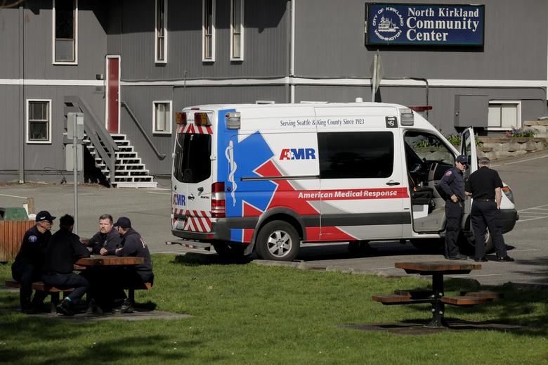 ben trong kirkland diem nong dich covid 19 tai my