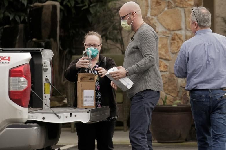 ben trong kirkland diem nong dich covid 19 tai my