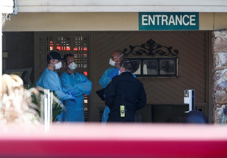 ben trong kirkland diem nong dich covid 19 tai my