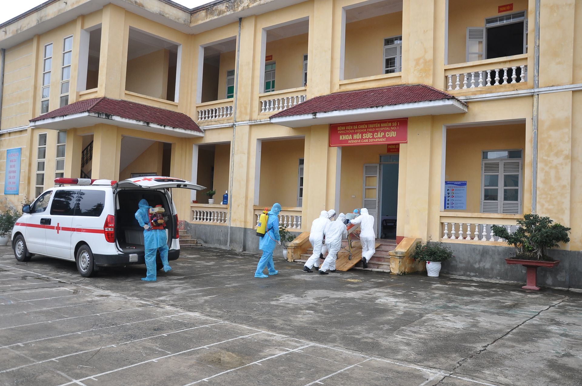 phong chong dich covid 19 hoc vien quan y dien tap benh vien da chien truyen nhiem so 1