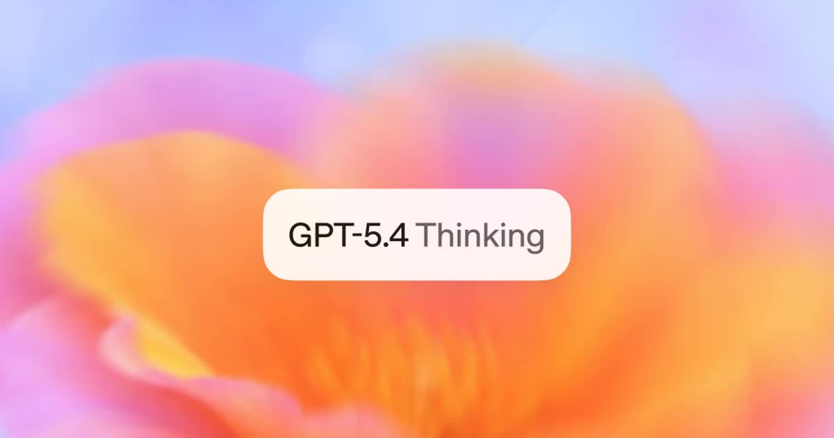 OpenAI ra mắt GPT-5.4, tăng mạnh khả năng xử lý công việc chuyên môn