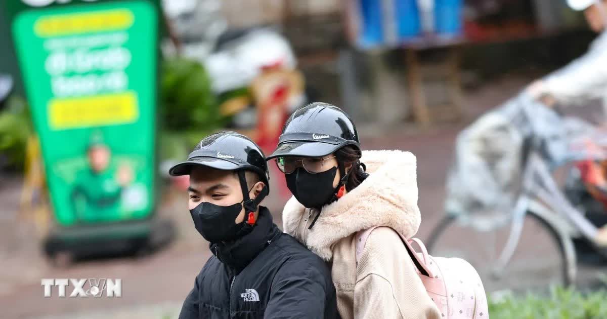 Từ chiều và đêm 9/3 không khí lạnh ảnh hưởng tới Bắc Bộ và Trung Bộ