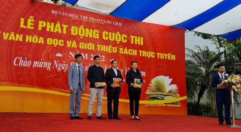 Lễ phát động cuộc thi Đại sứ Văn hoá đọc và Giới thiệu sách trực tuyến 2022