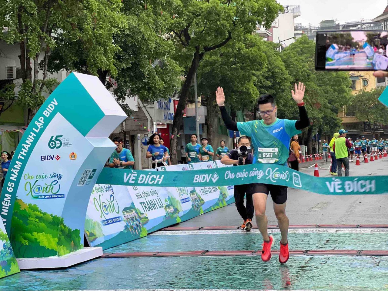 Khởi động giải chạy BIDV: Cho cuộc sống xanh