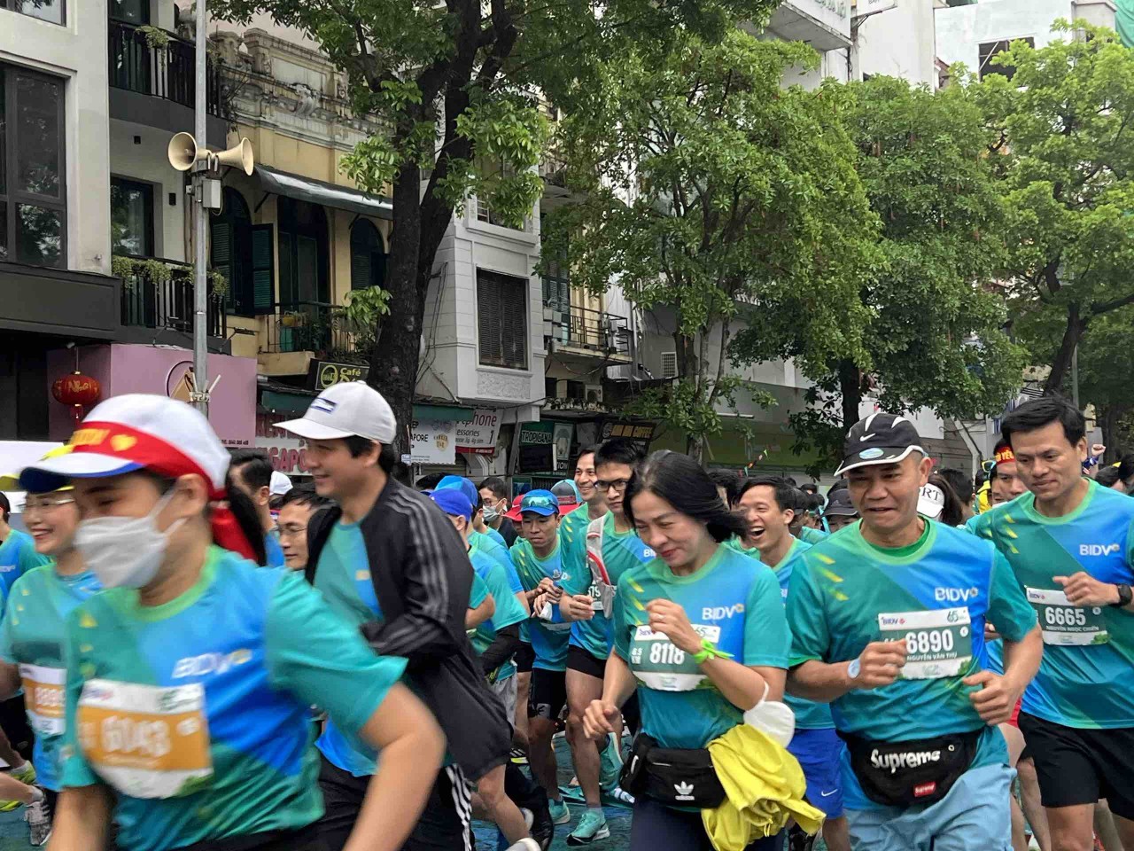 Khởi động giải chạy BIDV: Cho cuộc sống xanh