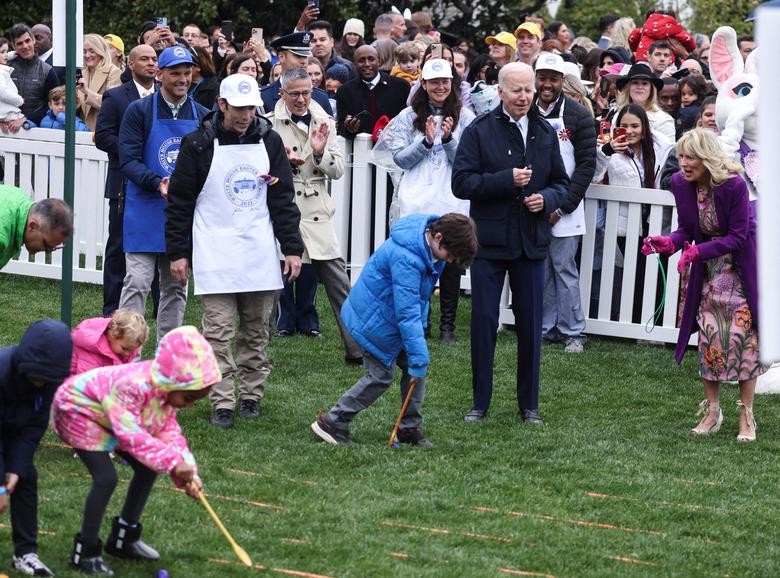 Tổng thống Mỹ Joe Biden và Đệ nhất phu nhân lần đầu tổ chức Lễ Phục sinh ở Nhà Trắng