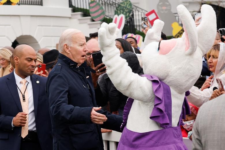 Tổng thống Mỹ Joe Biden và Đệ nhất phu nhân lần đầu tổ chức Lễ Phục sinh ở Nhà Trắng