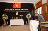 lanh dao cac nuoc tiep tuc gui dien chia buon nguyen chu tich nuoc le duc anh tu tran