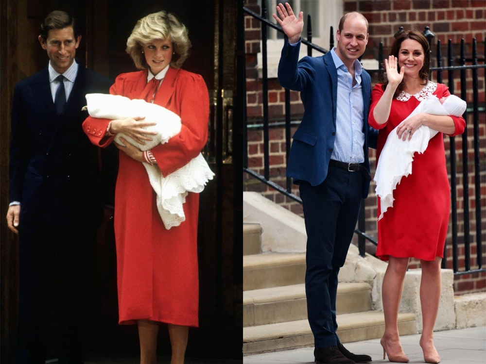 Những lần 'đụng hàng' phong cách của Kate Middleton với Công nương Diana