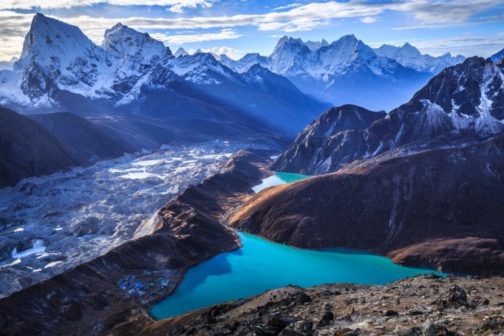 Vượt dãy Himalaya là trải nghiệm hấp dẫn nhất tại Nepal. (Nguồn: Getty Images)