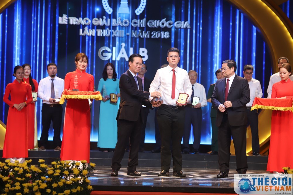 ton vinh 106 tac pham bao chi xuat sac tai le trao giai bao chi quoc gia lan thu 13