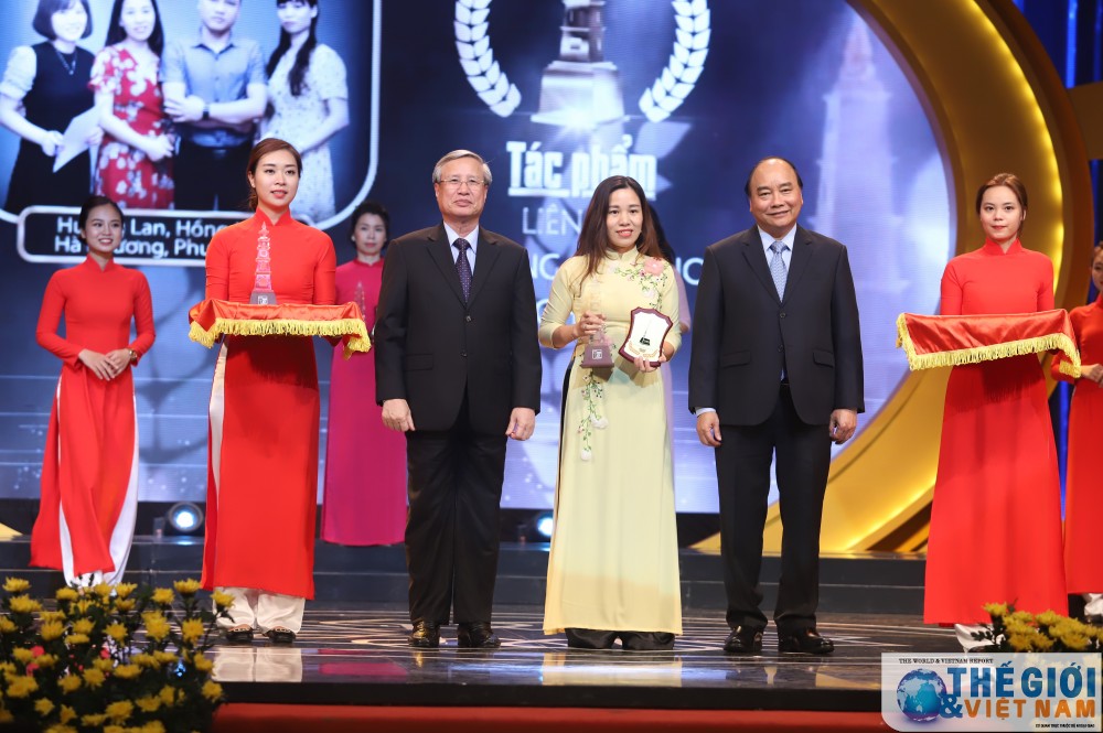 ton vinh 106 tac pham bao chi xuat sac tai le trao giai bao chi quoc gia lan thu 13