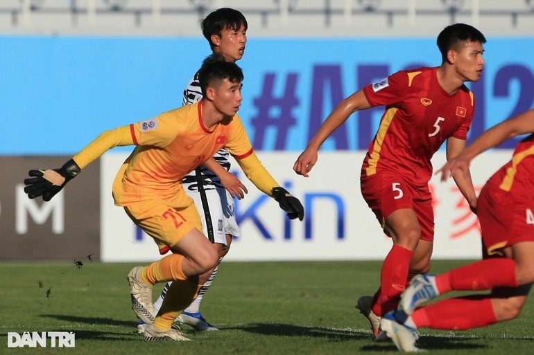 Những pha bóng 'nghẹt thở' tại trận U23 Việt Nam   U23 Hàn Quốc